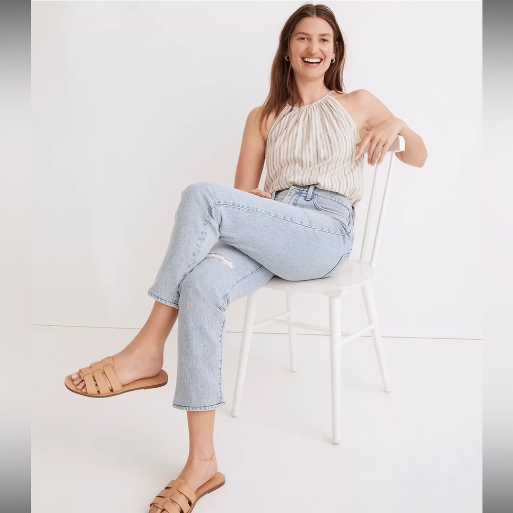 NWT Madewell Perfect Vintage Crop Jean— Sudbury Wash